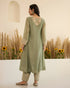 Sage Mogra – Dori Embroidered A-Line Suit Set